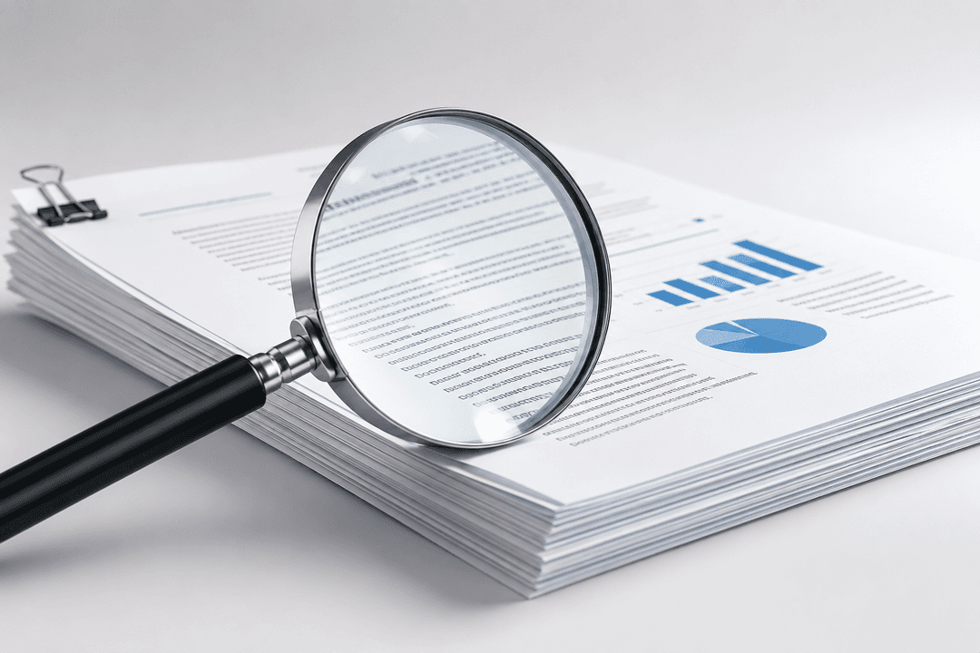Professional document examination